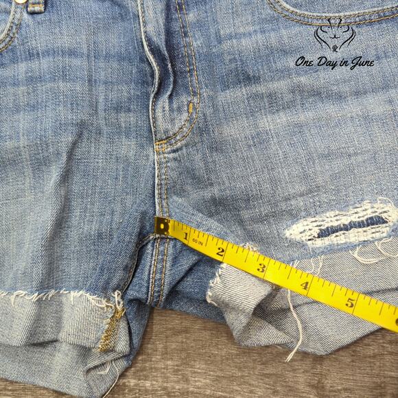 Loft Denim Shorts Size 2 - Picture 5 of 7